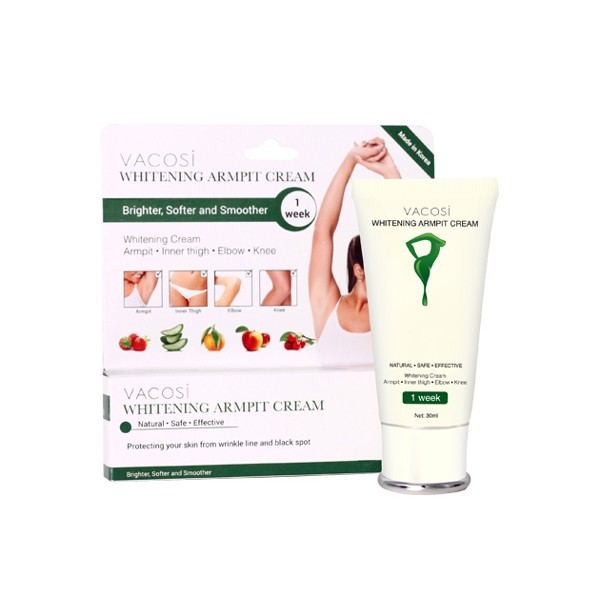 Kem giảm thâm nách Vacosi Whitening Armpit Cream 30ml