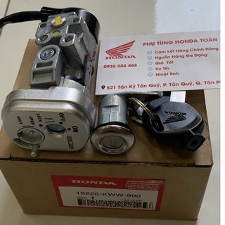 Ổ khóa , khóa máy wave s 110 / rs 110 / rsx 110 honda