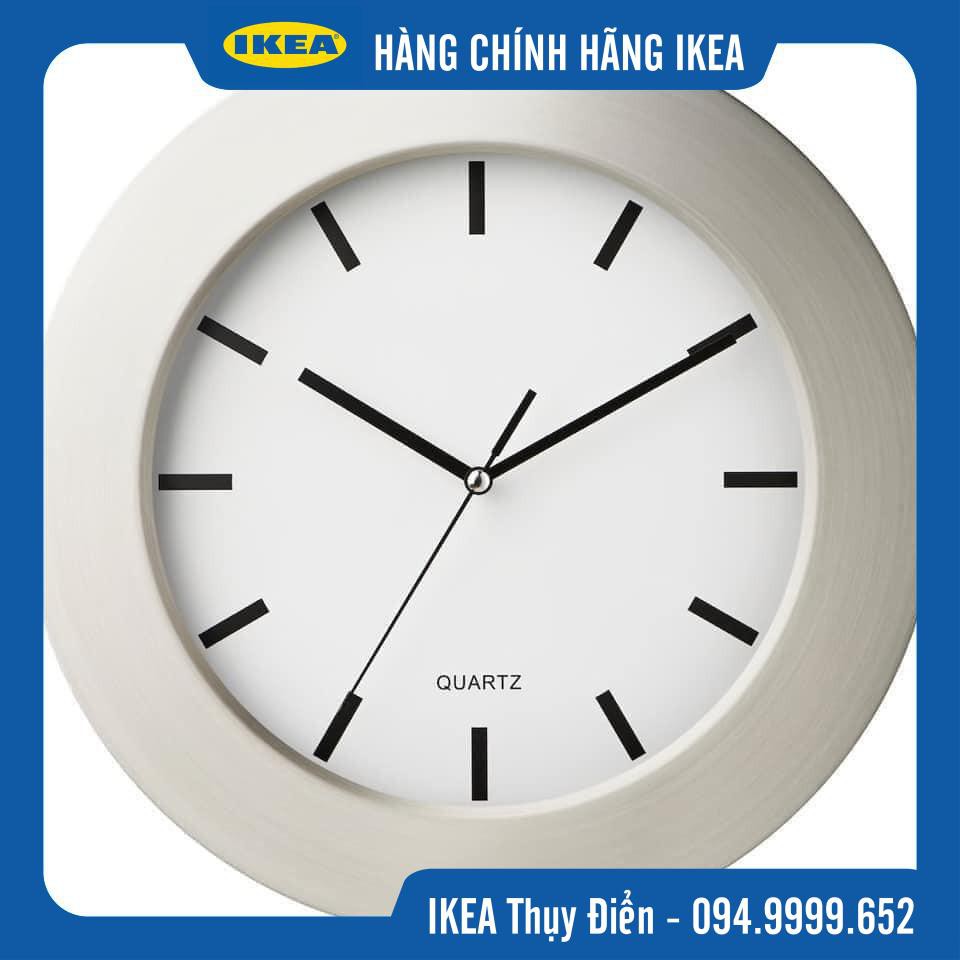 Đồng hồ treo tường trắng IKEA