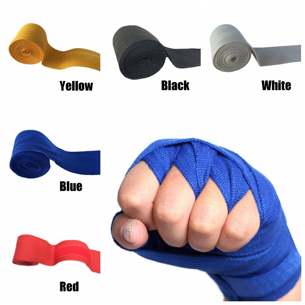 Dây cotton quấn tay hỗ trợ tập boxing chuyên dụng nhiều màu sắc