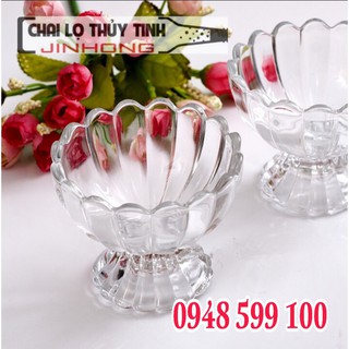 BỘ 6 LY KEM THỦY TINH 200ML