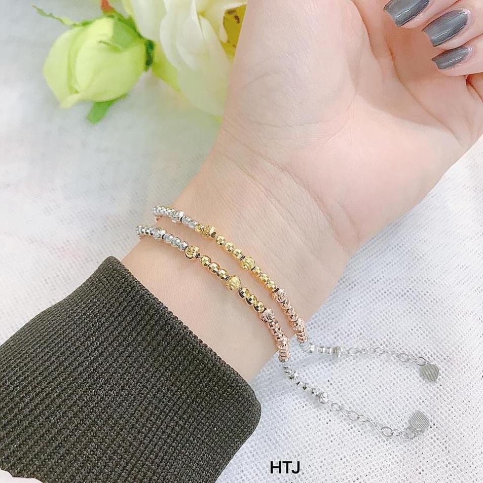 Lắc Tay Bạc Xi 3 Màu, Lắc Tay Nữ Bạc 925 Cao Cấp Mang Lại Sự Sang Chảnh Và Tài Lộc Cho Gia Chủ [ HOT]