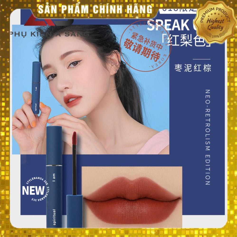 [ Hàng Chính Hãng - Check Mã ] Son Kem 3CE Speak Up Vỏ Xanh - Classic Blue  Hot trend 2020 Đủ 3 Phiên Bản Màu