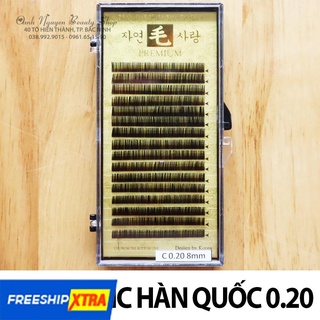 Mi classic cao cấp Premium  chính hãng Hàn Quốc - Độ cong C, dày 0.2, dài 8 - 13 mm
