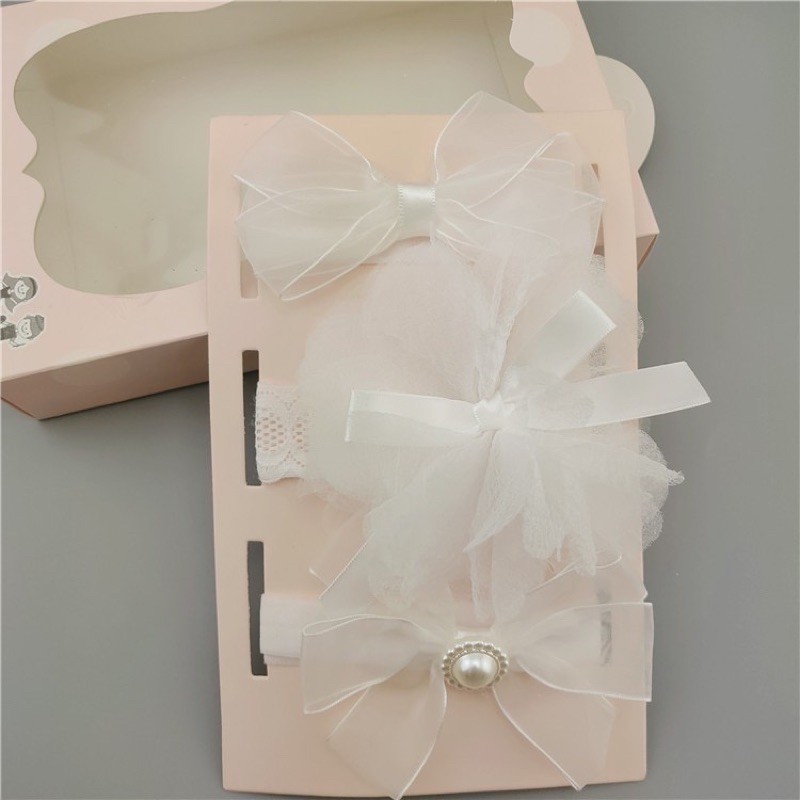 Set 3 turban  công chúa cho bé