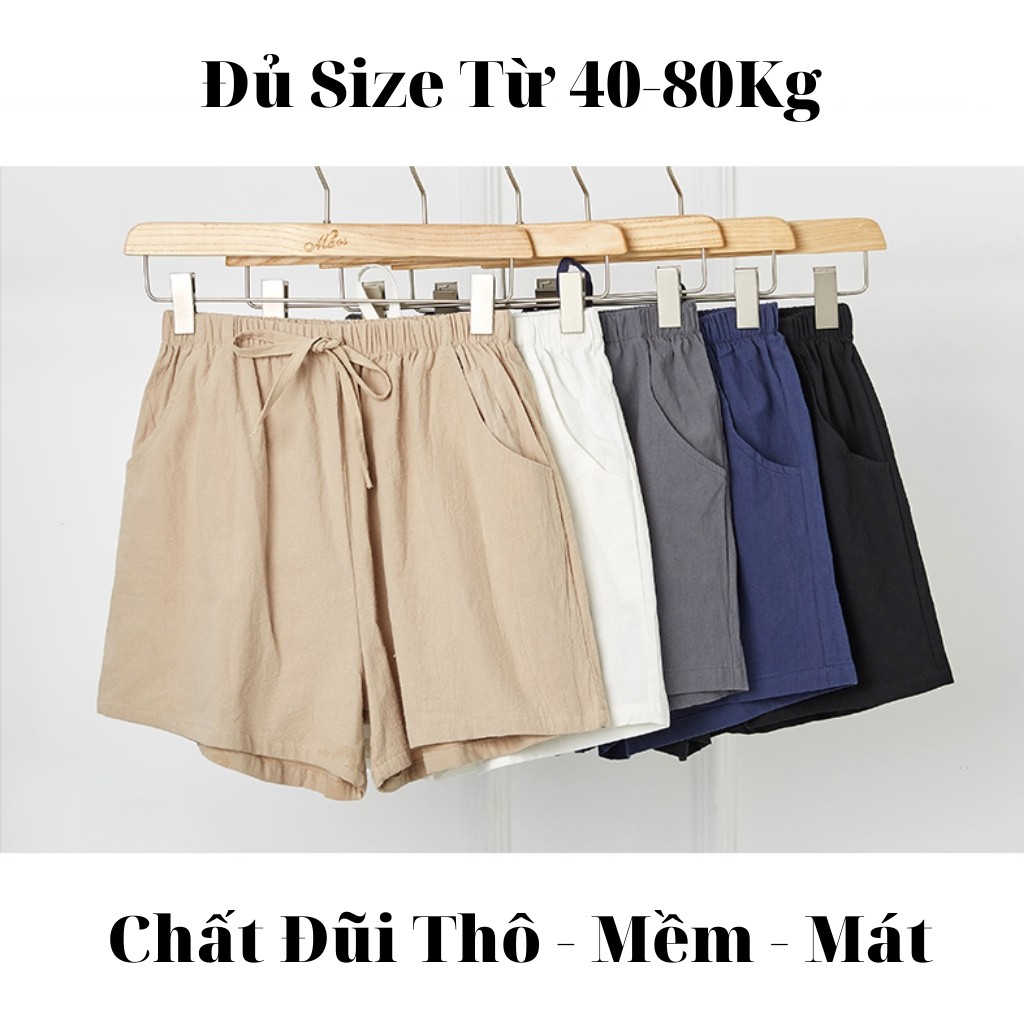 Quần short thô Hàn Quốc nhiều màu - mặc ở nhà hay ra phố tiện lắm nha