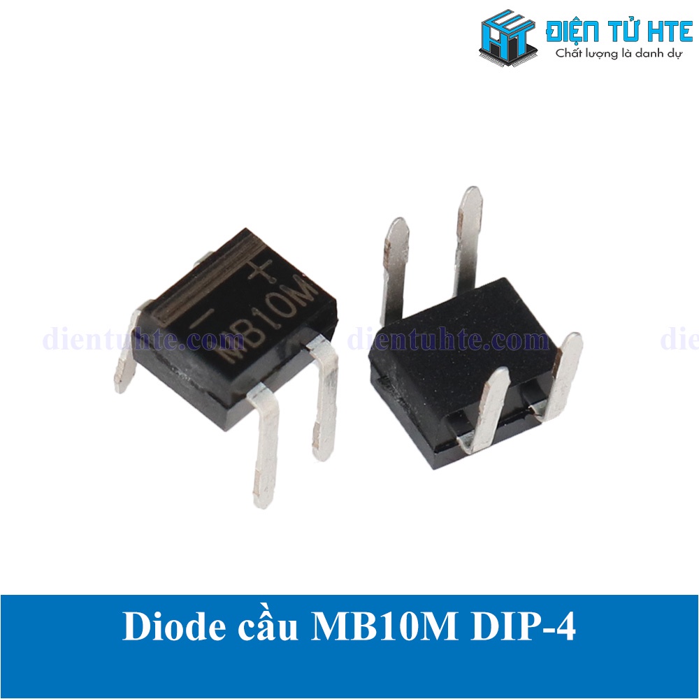 Diode cầu MB10M 1000V 1A chân cắm chính hãng