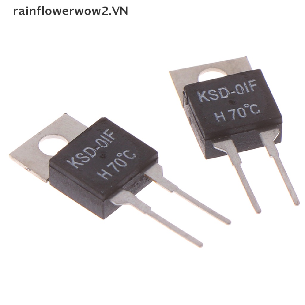 Bộ 2 Công Tắc Cảm Biến Nhiệt Độ KSD-01F 70 Degc Chuyên Dụng