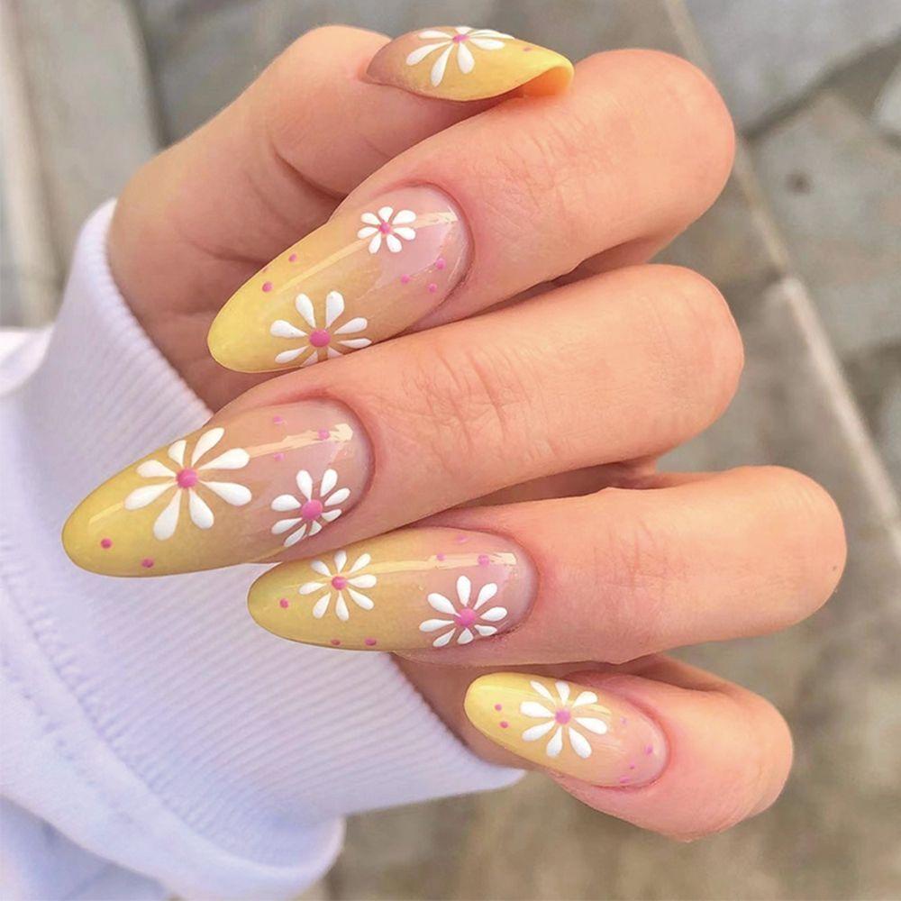 Hộp 24 Móng Tay Giả Thời Trang Cho Nữ