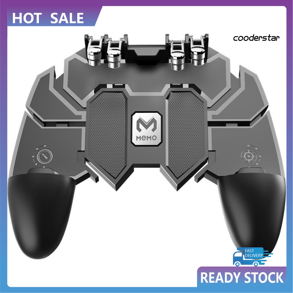 Tay cầm chơi game PUBG trên điện thoại 6 ngón AK66 chất lượng cao