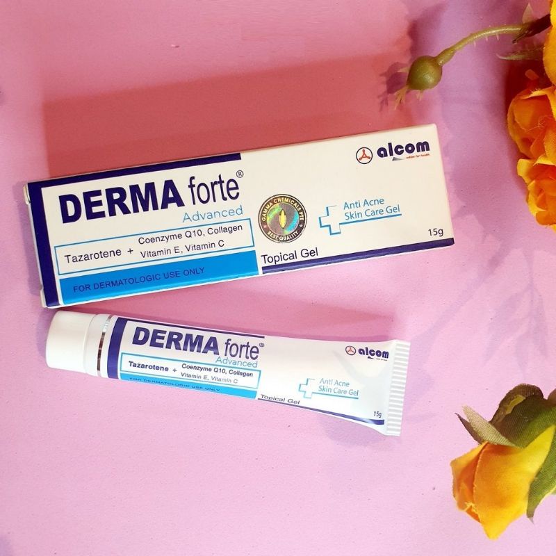 Derma Forte Gel - Kem Dưỡng da, Giảm Mụn, Ngừa Thâm, Mờ Sẹo