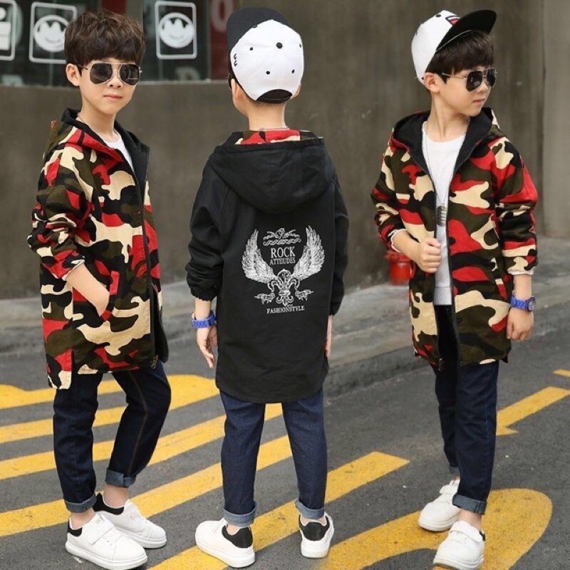 Áo khoác phao bé trai 15-55kg - thời trang baby boy