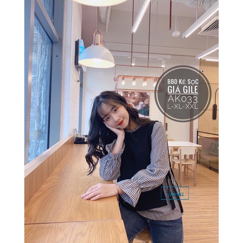 Áo bigsize gile cột eo 55-85kg | BigBuy360 - bigbuy360.vn