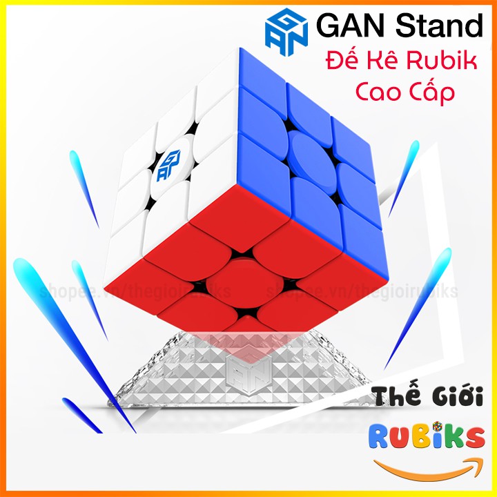 GAN Stand - Đế kê Rubik cao cấp từ hãng GAN CUBE Cho GAN 12 Maglev, M Leap, 11 M Pro, GuHong V4, Tornado V2, WRM 2021