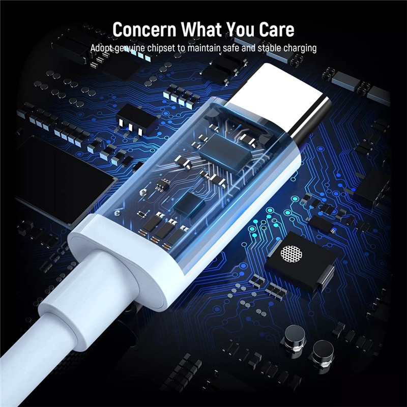 Cáp sạc nhanh Kaxoe PD 60W cổng USB Type C