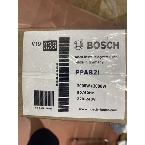 Bếp từ đôi Bosch PPAB2I Hàng Đức xịn
