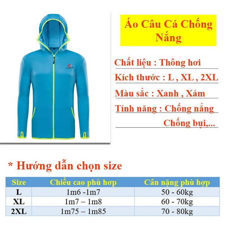 Áo Chống Nắng Nam Áo Chống Nắng Toàn Thân Chống Tia UV  NCDS5