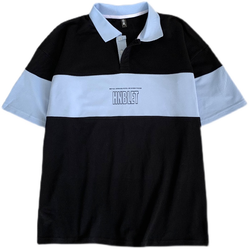Áo Thun polo Tay Lỡ Form Rộng Phong Cách Hàn Quốc Dành Cho Nam