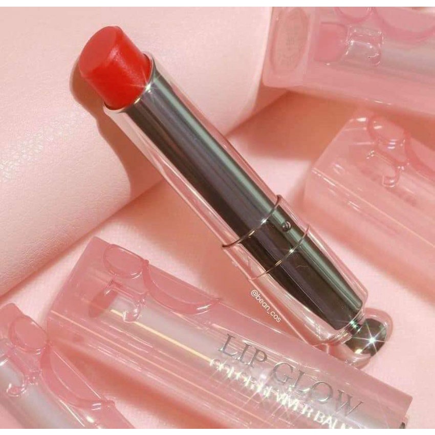 Son Dưỡng Dior 015 Cherry [Lỗi Nhẹ],Hơi Chạm Đầu,[Chính Hãng] Son Màu Hồng Nhạt,Nhẹ Nhàng,Trẻ Trung,Tặng Kèm 1 Túi Gấu.