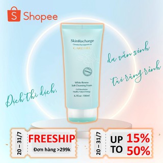 Sữa rửa mặt Care:nel White Renew Soft Cleansing Foam 180ml