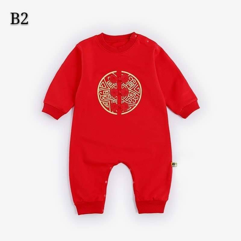 [FREESHIP đơn từ 0đ] Set Body tết chất Cotton kèm mũ (loại 1)