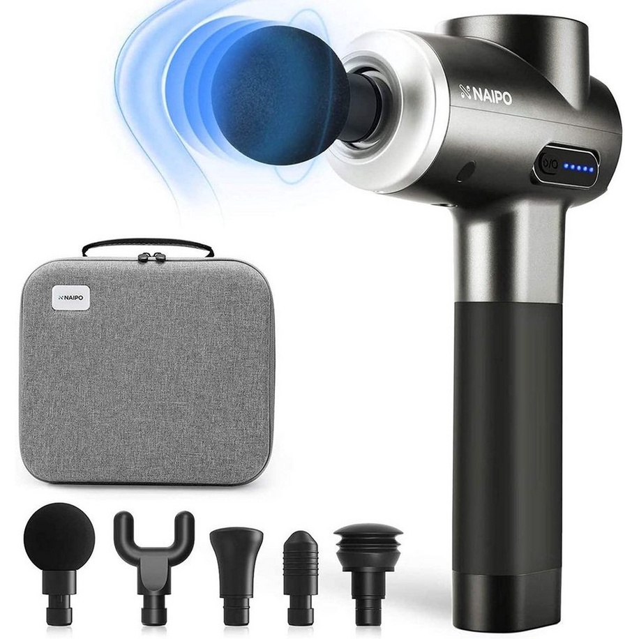 Súng massager Cầm tay Mini Aukey Naipo MGPC-007/NAIPO MGG-2103/Taotronics TT-PCA004 sản phẩm thương hiệu từ đức hàng đầu