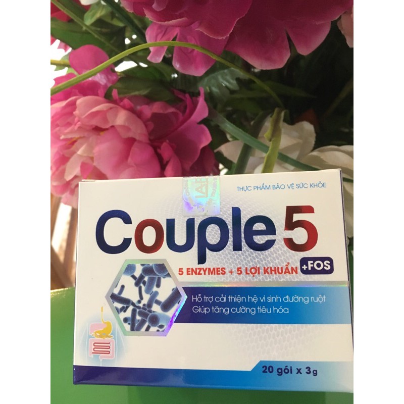 Men vi sinh Couple 5 3g/20 gói