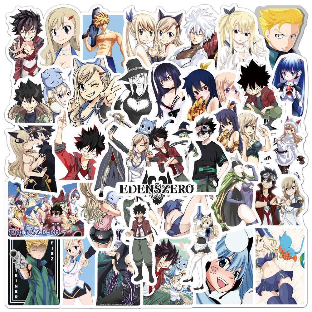 Bộ 50/25/10 Miếng Dán Hoạt Hình Graffiti Trang Trí Vali/Laptop