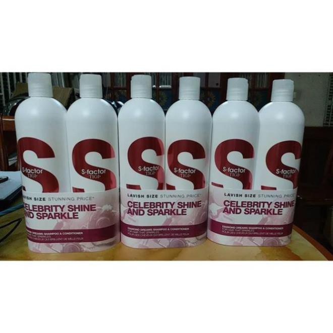 🌺XÁCH TAY🌺 DẦU GỘI +XẢ TIGI TRẮNG phục hồi tóc S-FACTOR DIAMOND DREAM 750ml | BigBuy360 - bigbuy360.vn