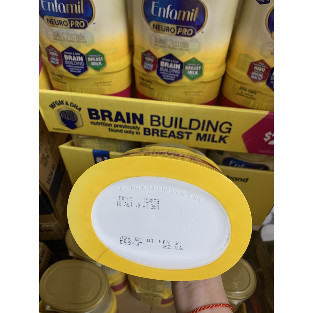 SỮA BỘT ENFAMIL NEURO PRO NON-GMO INFANT FORMULA - 587G (0 - 12 THÁNG) DATE : 05.2021