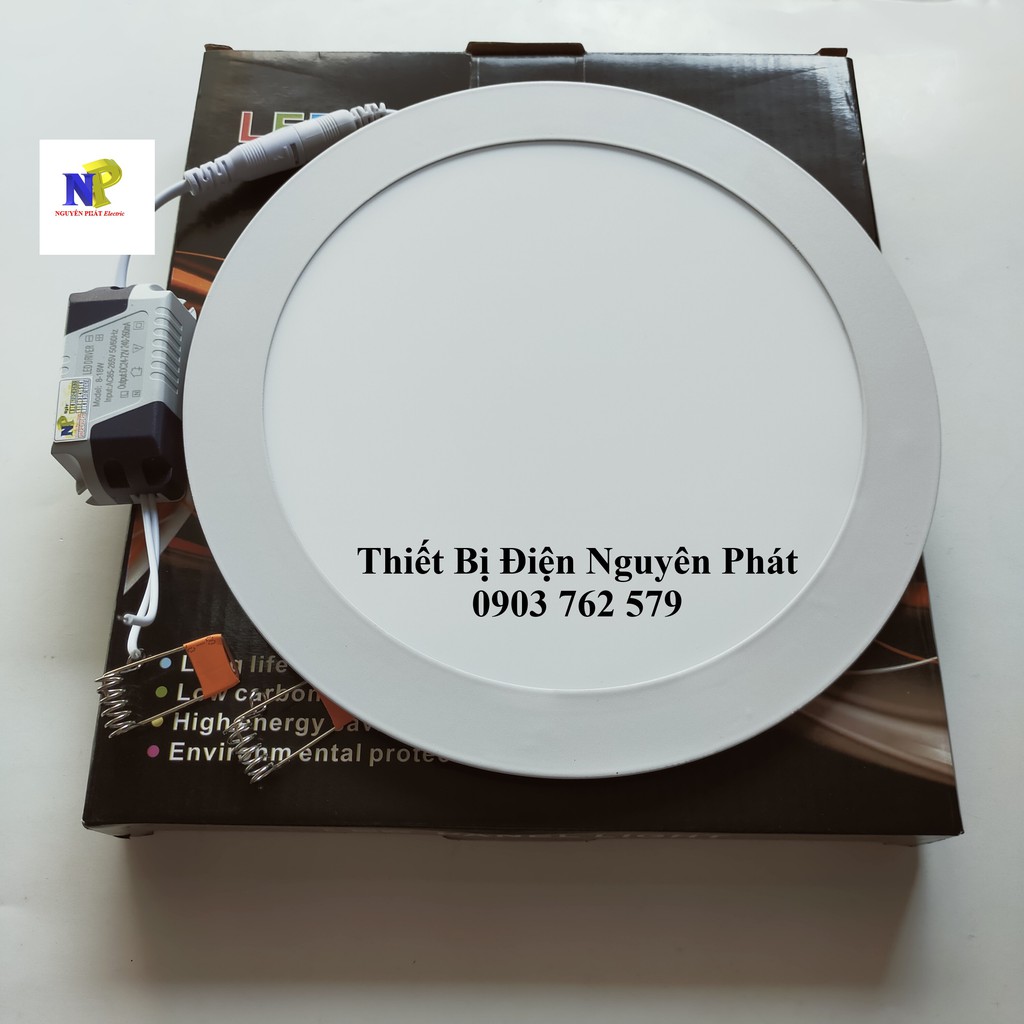 Đèn Led Panel Âm trần Siêu Mỏng 18w Tròn