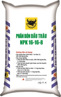 Phân bón NPK 16-16-8 gói 1kg