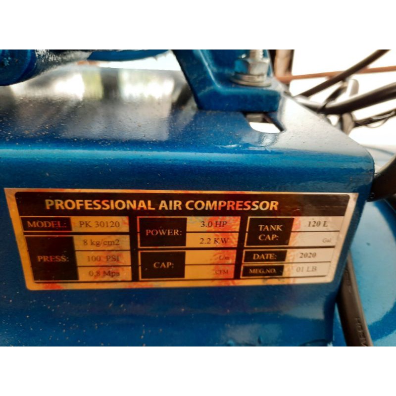Máy nén khí Puma 120L PK30120 nhập khẩu đồng bộ TQ, máy nén khí Puma 120L