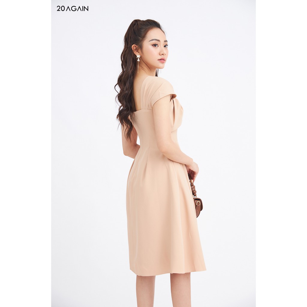 Đầm xòe xếp ly ngực 20AGAIN DEA1490 | BigBuy360 - bigbuy360.vn