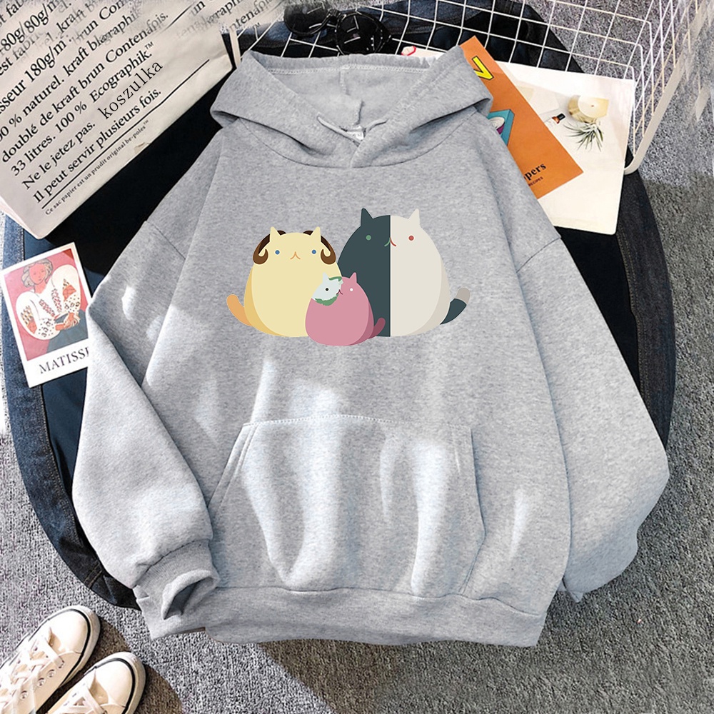 Áo Hoodie Họa Tiết Mèo Michael Dream Smp Kawaii Cho Tuổi Teen