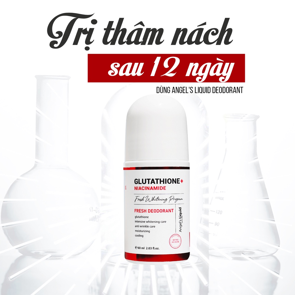 [Chuẩn Auth] [Hàn Quốc] Lăn nách Glutathione Niacinamide dưỡng trắng da vùng nách 60ml -KiwiOffical - Ộp Cosmetics