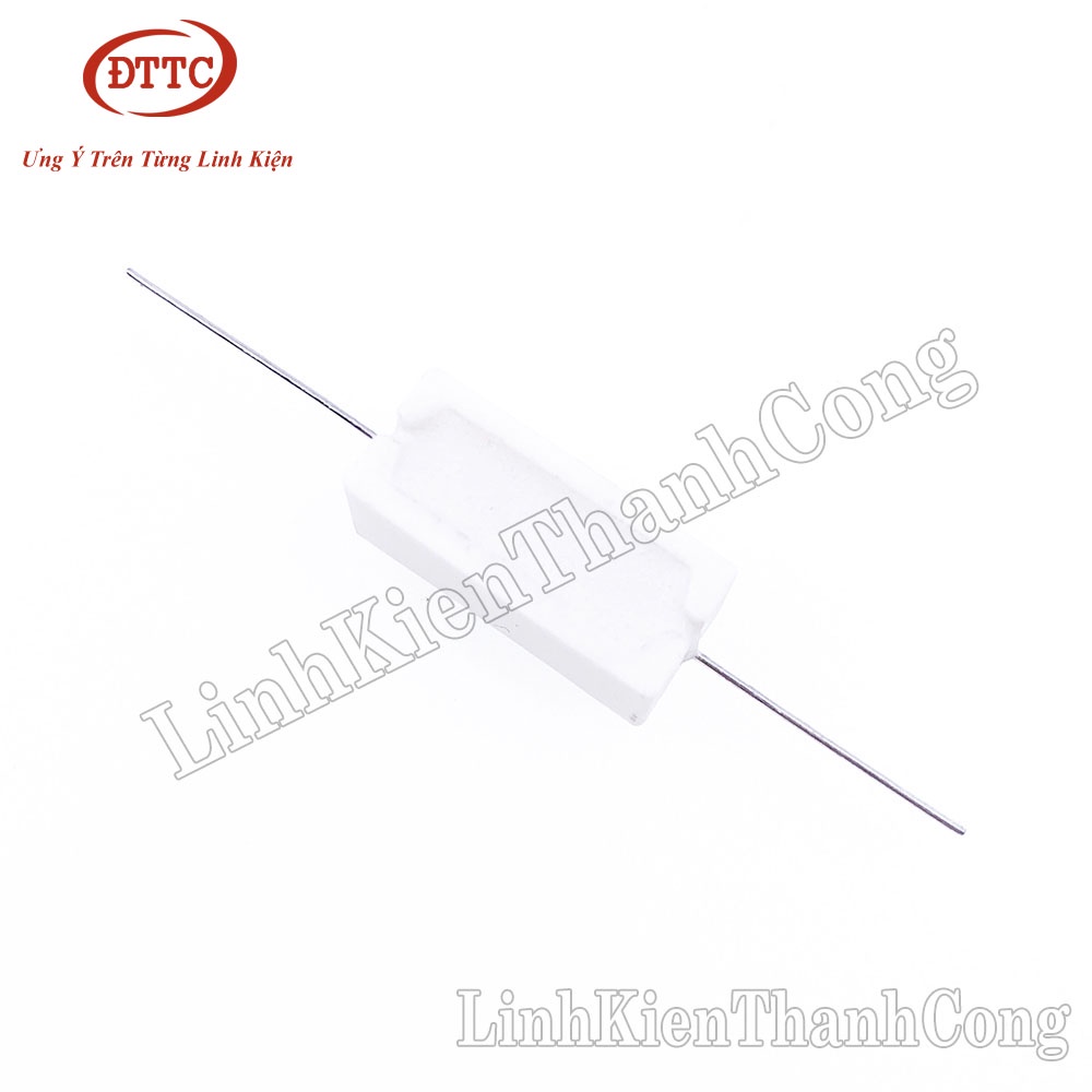 Điện trở sứ 5W 1K 2.2K 3.3K 4.7K 6.8K 10K 22K 33K 47K 100K loại nằm