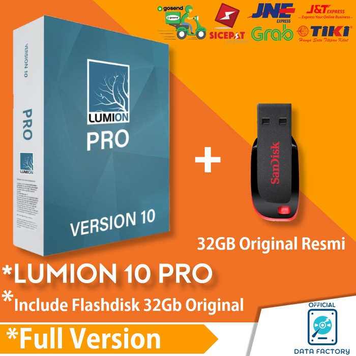 Linh Kiện Điện Tử Lumion 10 Pro (64Bit) + Flashdisk 32gb