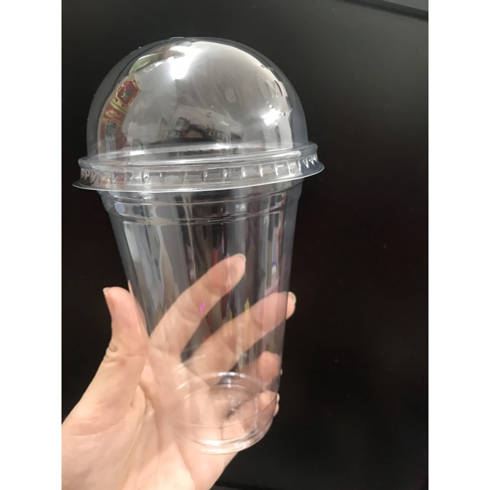 100 Ly nhựa PET 500ml  + nắp cầu