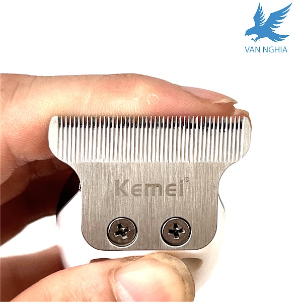 Tông đơ chấn viền Kemei 5027 lưỡi đã mài chuốt máy khỏe chạy êm pin trâu bảo hành 6 tháng