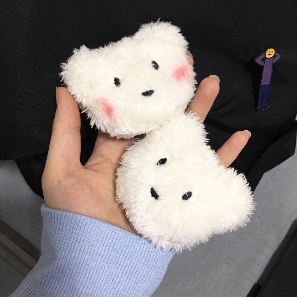 Ghim Cài Áo Hình Gấu / Thỏ Nhồi Bông Dễ Thương Cho Nữ