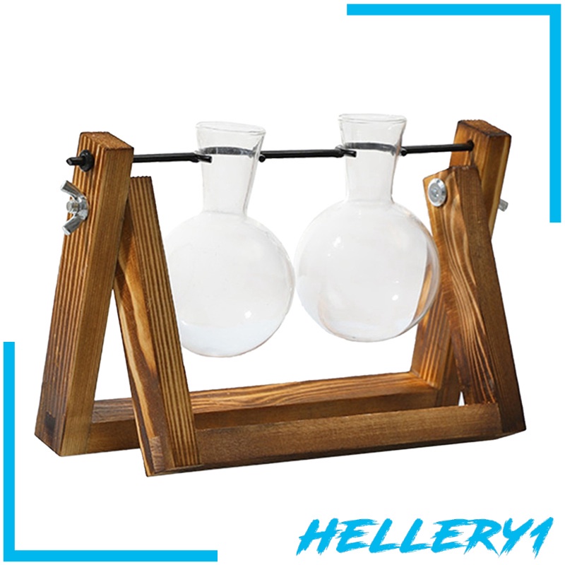 1 Lọ Hoa Thủy Tinh Trong Suốt Hình Bóng Đèn Dùng Trang Trí Nhà Cửa