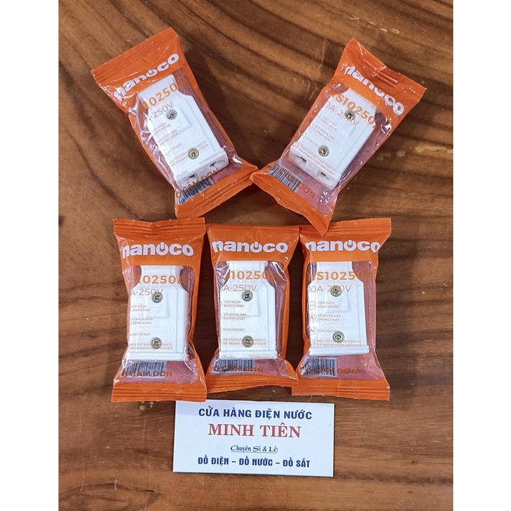 Phích cái nối điện, ổ cắm đơn nối điện VINA, NANOCO