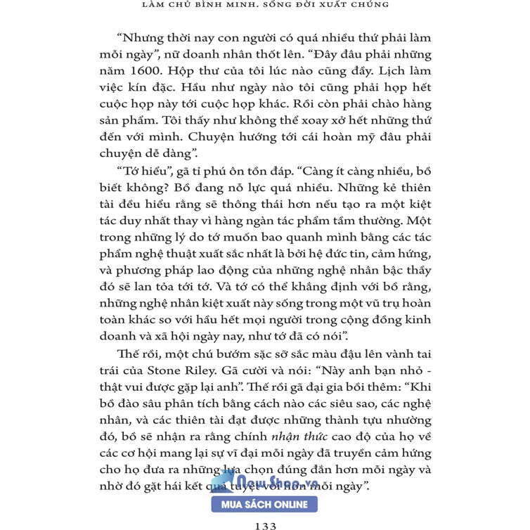 Sách - Làm Chủ Bình Minh - Sống Đời Xuất Chúng