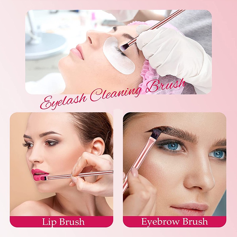 Cọ Trang Điểm Mắt / Mũi Hai Đầu Mềm Mại Đa Năng