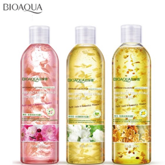 Sữa tắm sáng da cánh hoa Tươi Bioaqua Shower Gel 250ml