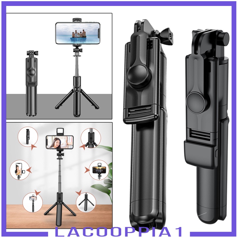 [LACOOPPIA1] Selfie Stick, 40 inch Extendable Selfie Stick Tripod,Phone Tripod with Wireless Remote Shutter Stick Selfie Stick Mobile Phone Bracke