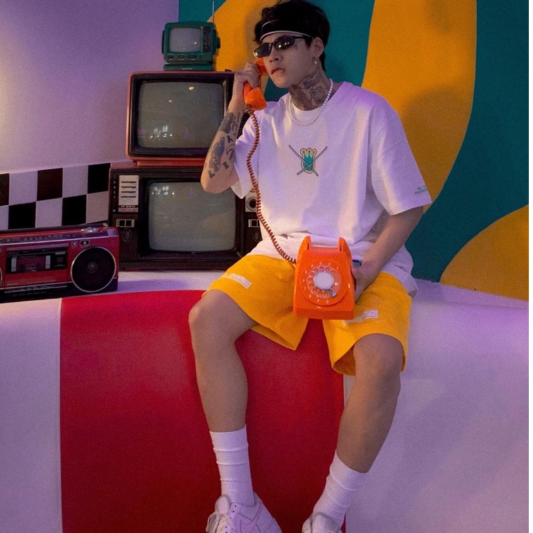 Quần đùi short trơn local brand Clownz Signature nhiều màu nỉ da cá nam nữ thể thao