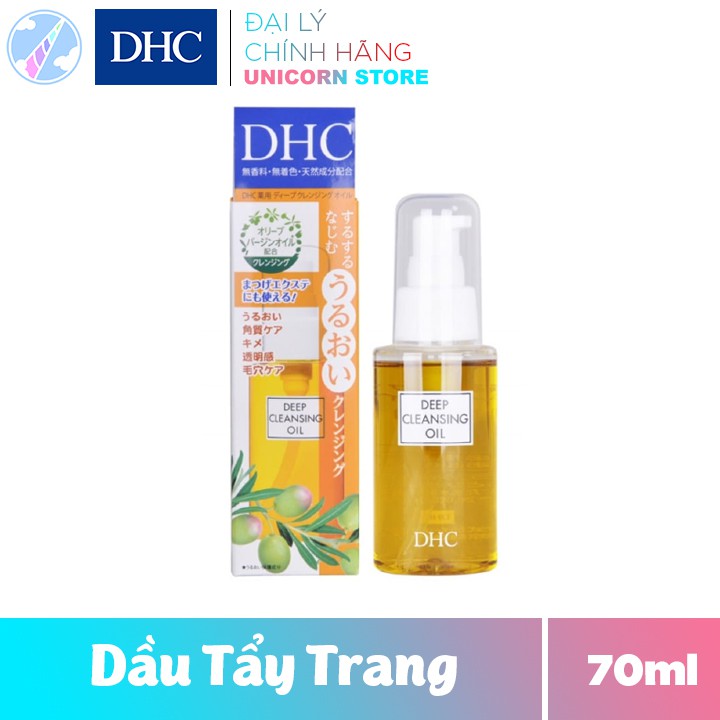 Dầu tẩy trang DHC Olive Deep Cleansing Oil (70ml, 120ml, 200ml)