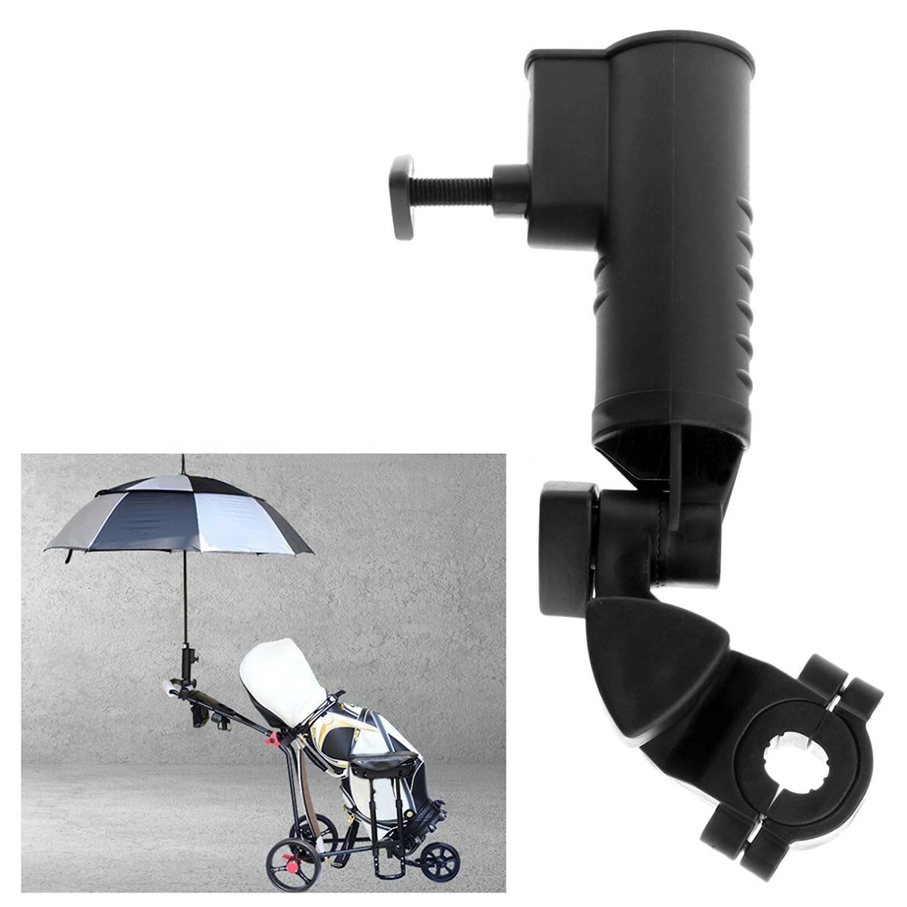 Rotatable Angle Adjustable Durable Universal Accessory For Golf Cart Practical Stand Umbrella Holder